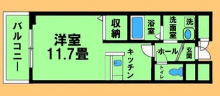 セイクリッド【1階】の間取り