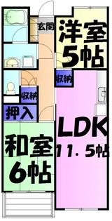 中野木フォレスト【2階】の間取り