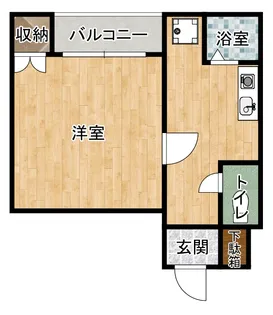 笹兵衛ビル【2階】の間取り