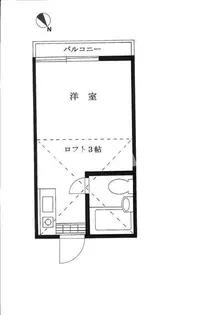 アゼリアNO.8【2階】の間取り