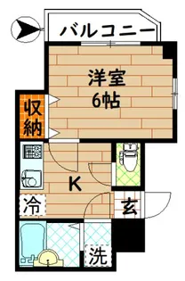 タリウム・タテイシ2【2階】の間取り