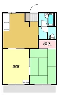 フジイハイツ【2階】の間取り
