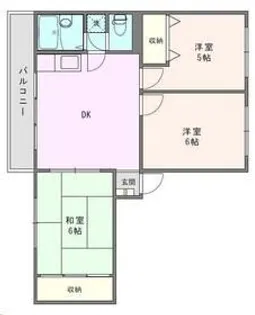 スカイラークタウン弐号館【2階】の間取り