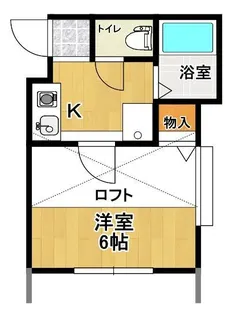 グリーンリーブス【1階】の間取り