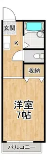 シャローム金剛【2階】の間取り
