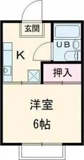 ハイツセヌマ【2階】の間取り