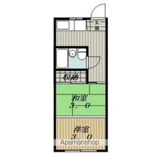 レグルス(旧ときわ寮)【1階】の間取り