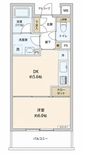 ソフィアーレ代官山【1階】の間取り