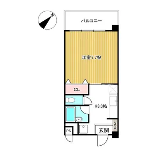 コンドミニアムハピネス【2階】の間取り