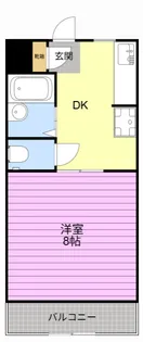 メルカードあさひIII【2階】の間取り