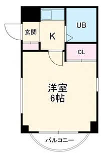 ベルメゾン春日部【4階】の間取り