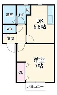 リヴェール【1階】の間取り