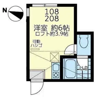 大口プルミエ【1階】の間取り