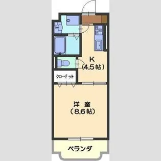 ドリームピア【6階】の間取り