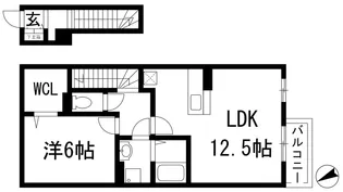 サニーコート(下加茂1丁目)【2階】の間取り
