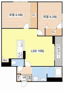 ベル セレーノ【みらいエコ対象物件】【2階】の間取り