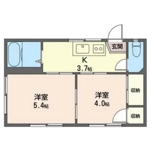 New池の台【2階】の間取り