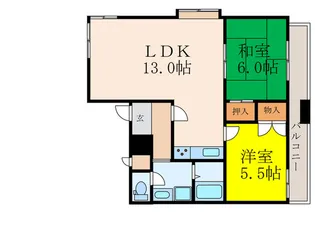 GSハイム第1江坂の間取り