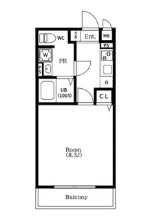 SHOKEN Residence板橋区役所前【5階】の間取り