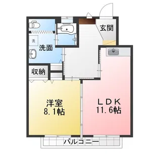 じゃがいもハウス春日井【2階】の間取り