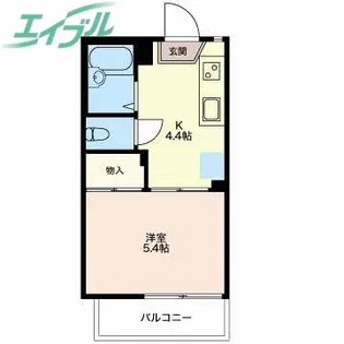 エンドレスゴトウ C【2階】の間取り