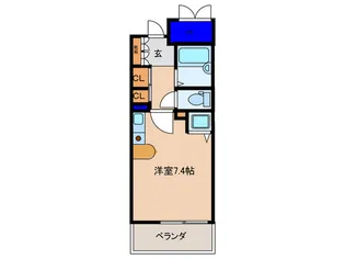 KINGS COURT II【4階】の間取り