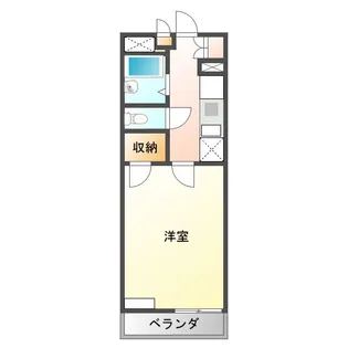 くるみ【4階】の間取り