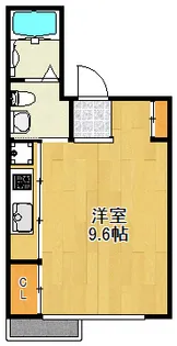 神奈川県横浜市港北区日吉本町1【マンション】の間取り