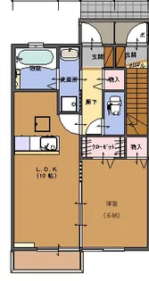 ロイヤルシティ ダイワハウス施工【1階】の間取り