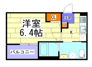 フルール【1階】の間取り