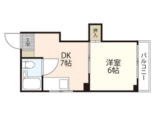 林コーポ【2階】の間取り