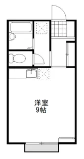 シャンブル宗高【2階】の間取り