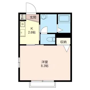 シャーメゾン メイプルコート【1階】の間取り