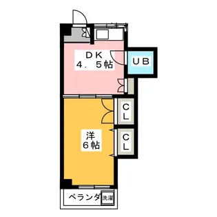 第10プロスパー城山【3階】の間取り