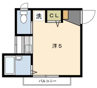 フラワーパレス【1階】の間取り