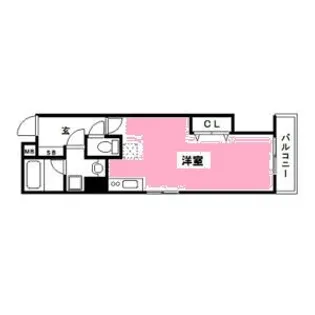 LiVEMAX MOON【8階】の間取り