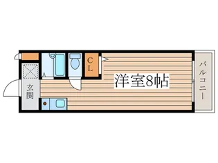 メゾン内方【2階】の間取り