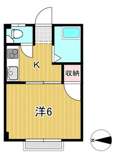 アリス1【2階】の間取り