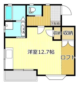マイシティ高丘2【1階】の間取り