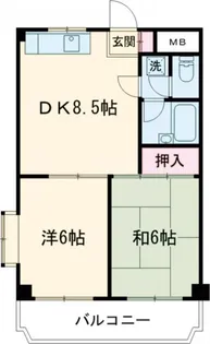 NCKビル【5階】の間取り