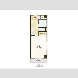 エルスタンザ河原町【2階】の間取り