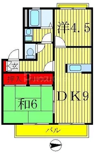 モアクレールヒメカ【1階】の間取り