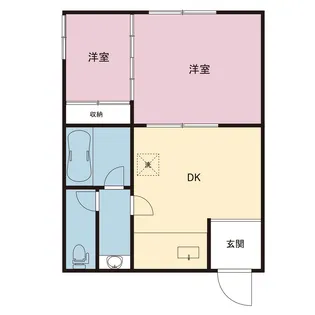 青葉荘【1階】の間取り