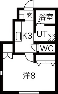 奥州市江刺岩谷堂字御所橋【Amour ever V】新築【1階】の間取り