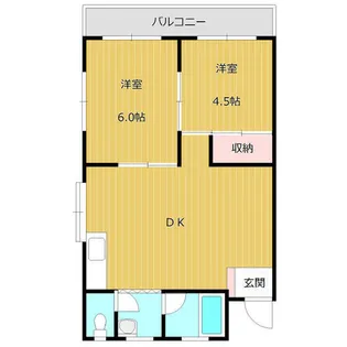 東京都江戸川区松島1【マンション】の間取り