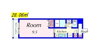 ジュネス藤【2階】の間取り