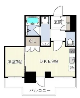 ESーGRANDE木場公園【3階】の間取り