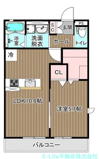 Largo北原【2階】の間取り