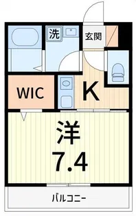 MER五番館【1階】の間取り