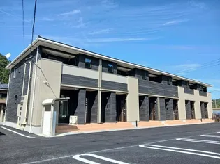 山梨県都留市法能【アパート】の外観